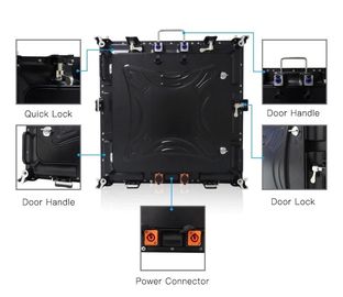 4MM بكسل الملعب في الهواء الطلق شاشة عرض LED زاوية عرض واسعة للعرض / الحدث