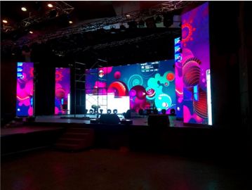 ارتفاع تحديث P4.81 المرحلة شاشة LED سوبر سليم تأجير داخلي لبرنامج تلفزيوني مباشر