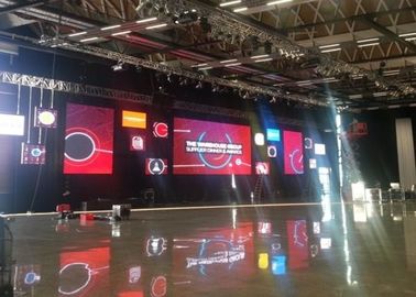 شاشة LED للمسرح الإعلاني بلغ 3.91 ملم بالألوان الكاملة&gt; 100000 ساعة عمر افتراضي