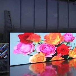 شاشة العرض LED عالية السطوع P10 HD بالألوان الكاملة مقاس 320 * 160 مم مقاس FCC المعتمدة