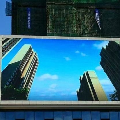 علامات LED بالألوان الكاملة الخارجية RGB ، وضع المسح الضوئي P5 القابل للبرمجة LED 1/8