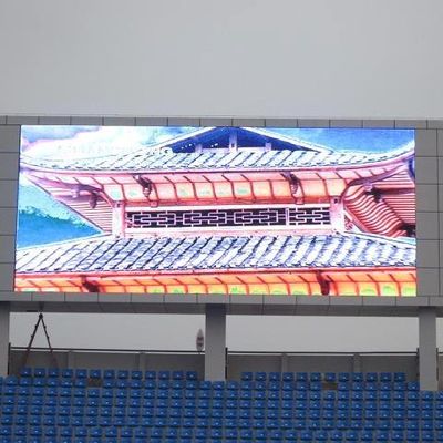 1R1G1B شاشة عرض Pixel صغيرة خارجية LED P10 14 - 16 بت مع طريقة المسح 1/2